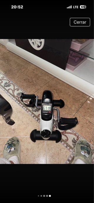 Andador/Bicicleta Estática Compacta