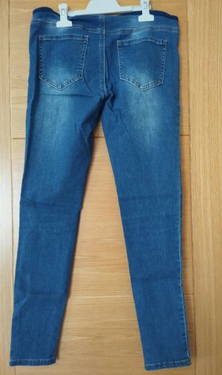 Pantalón vaquero premamá azul