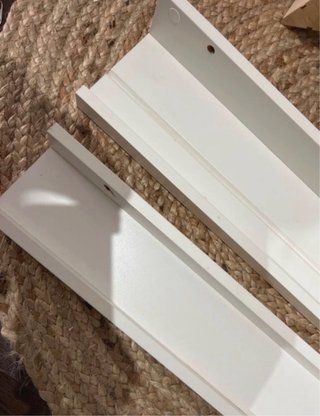 2 Estanterías Pared Ikea Blancas