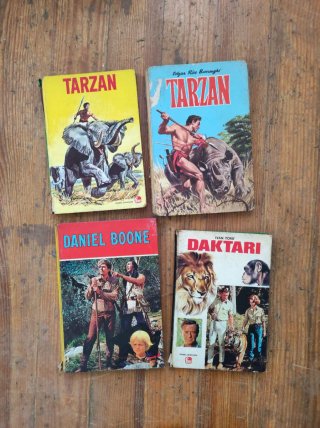Lote 4 Libros Aventuras Vintage (Años 60/70)