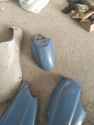 Plásticos Yamaha Neos 98 Azules