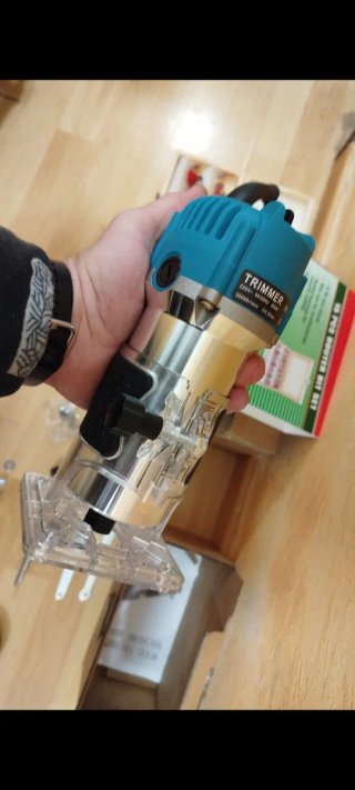 A ESTRENAR! Fresadora INOX 800W + set de 15 Fresas