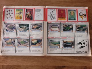 Álbum Panini España 82 Mundial Completo