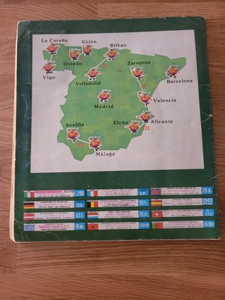 Álbum Panini España 82 Mundial Completo