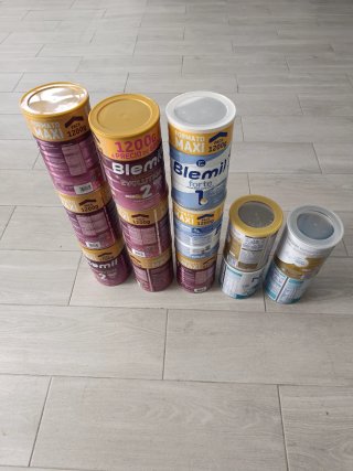Latas /botes Leche Vacíos (Pack)