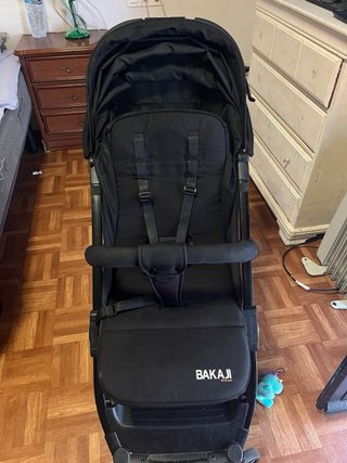 Silla de paseo Bakaji negra