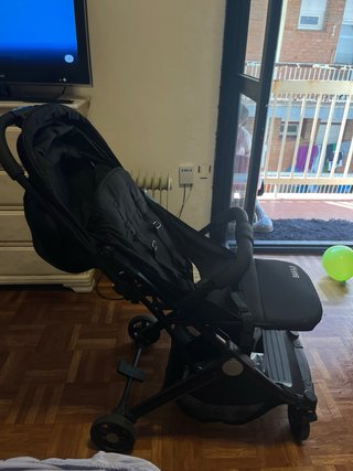 Silla de paseo Bakaji negra