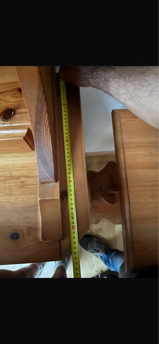 Mobile libreria rustico in legno e vetro