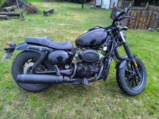 Hyosung Aquila GV 125 Bober Negra