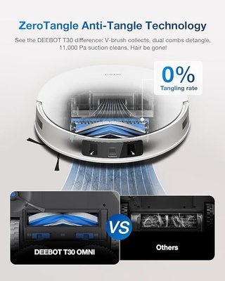 ECOVACS T30 PRO OMNI Robot Aspirador y Fregasuelos