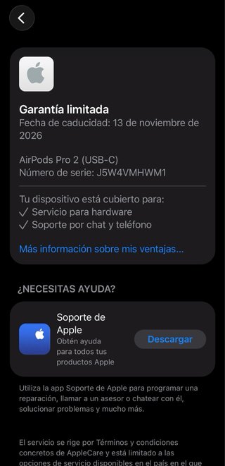 AirPods Pro (2ª generación) originales con garanti