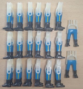 Playmobil 20 Piernas Nordistas Raya Amarilla