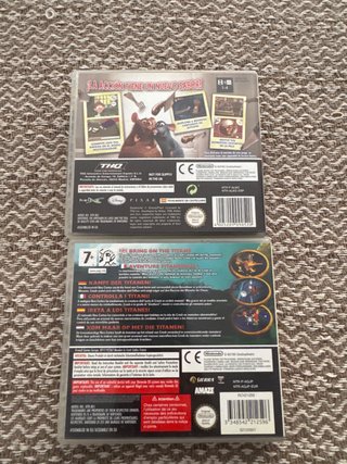 Juegos Nintendo DS: Ratatouille y Crash of the Tit
