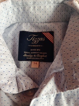 Camisa niño Tizzas