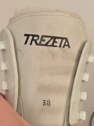 Pattini su ghiaccio trezeta bianchi