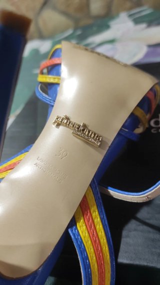 Sandali donna tacco alto Vera Pelle tg 39