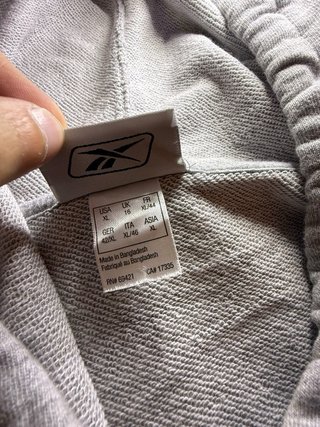 Felpa Reebok Vintage Grigia XL Y2K