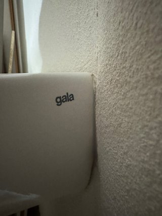 Lavabo de baño blanco con pie Negociable!