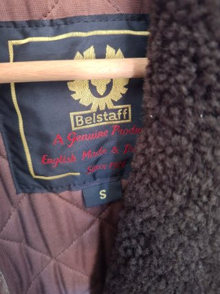 Chaqueta Belstaff Talla S Marrón/Beige