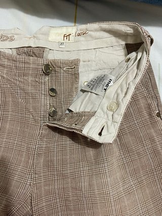 Pantalón Corto MET Cuadros Talla S