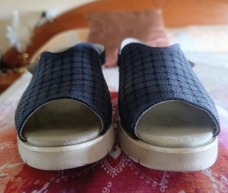 Callaghan Sandalias Cuña Piel-Azul/Beige-40.