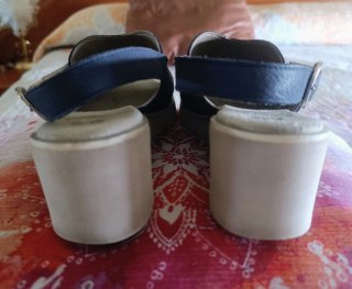 Callaghan Sandalias Cuña Piel-Azul/Beige-40.