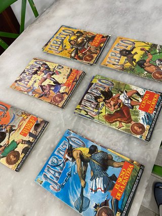Lote fumetti classici El Jabato a colori
