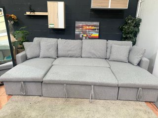 Exclusivo sofá rinconera en U 287cm