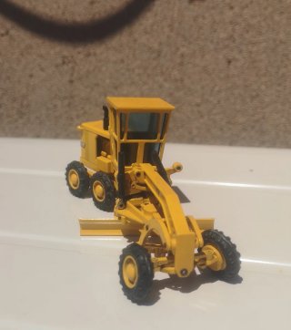 Maqueta Motoniveladora CAT 12G