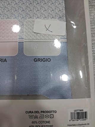 Copriletto Piquet Misura Singola