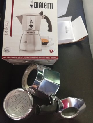 Caffettiera Brikka Bialetti 2 Tazze