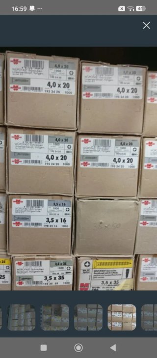 Tornillos madera Marca WURTH