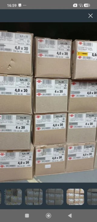 Tornillos madera Marca WURTH