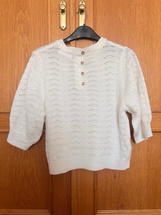 Jersey Mango manga corta calado