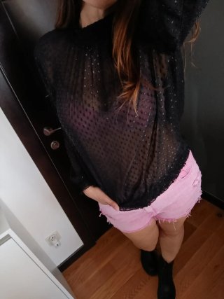 Camisa transparente