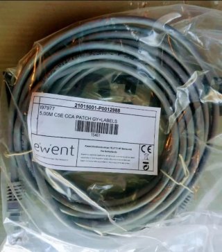 Cable RJ45 Red/Ethernet 5 metros (CAT5E)