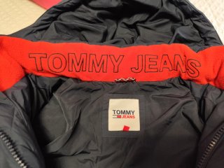 Abrigo Plumas Tommy Jeans Azul