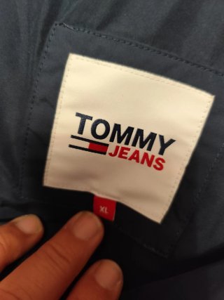 Abrigo Plumas Tommy Jeans Azul