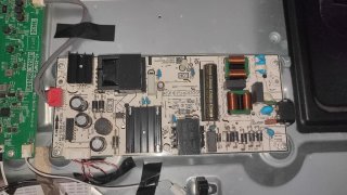 Televisión TCL 50 pulgadas con la Pantalla Rota