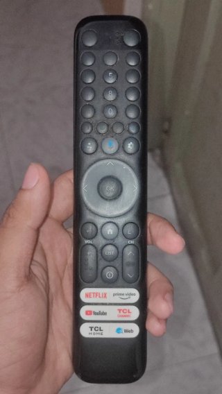 Televisión TCL 50 pulgadas con la Pantalla Rota