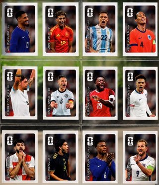 Panini Mundial 2026 Coca Cola Set Completo 12