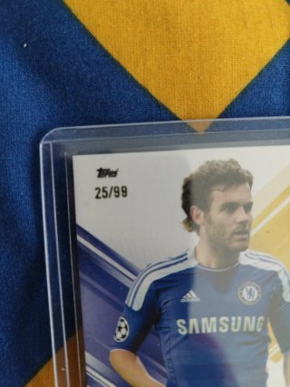 Mata /99 Tarjeta Topps Total Football