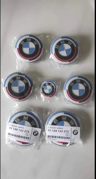 8Insignias BMW 50 ANIVERSARIO -