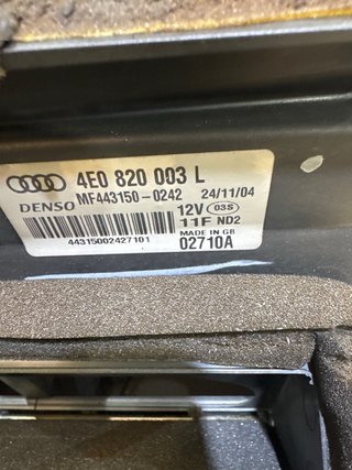 Calefacción Audi A8 D3 4E0820003L