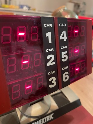 Croni Scalextric Digital System 6 coches