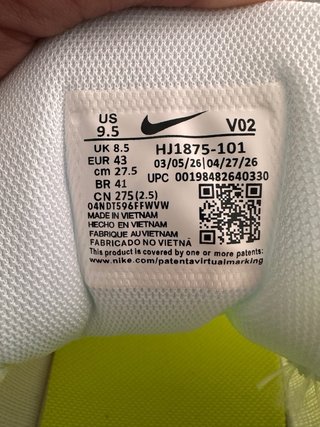 Nike Metcon 10 Blanco/Amarillo