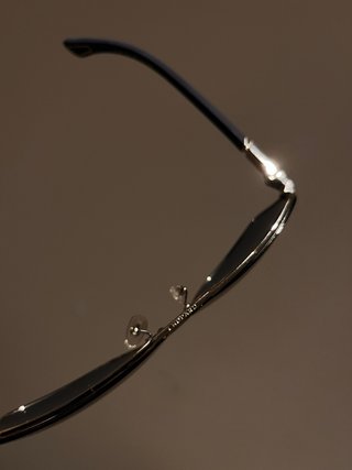 Gafas de sol Chopard plateadas y negras