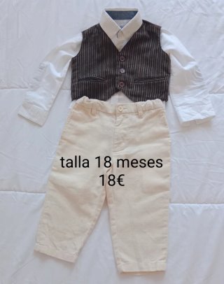 Conjunto Ropa Bebé 18 Meses