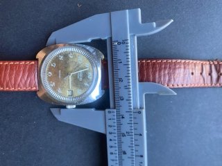 Reloj Monvis Vintage Caballero Marrón/Plata