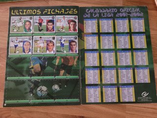 Álbum Cromos Liga 2001-2002 (Faltan 7)